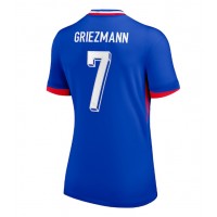 Frankrike Antoine Griezmann #7 Hemmatröja Kvinnor EM 2024 Korta ärmar